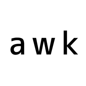 文字列のawk