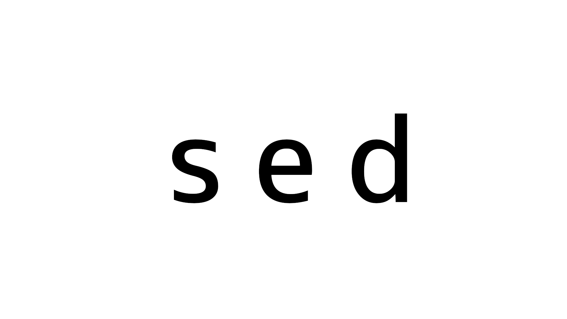 [sed] 実行して理解 sedコマンドで対象ファイルに改行を追加