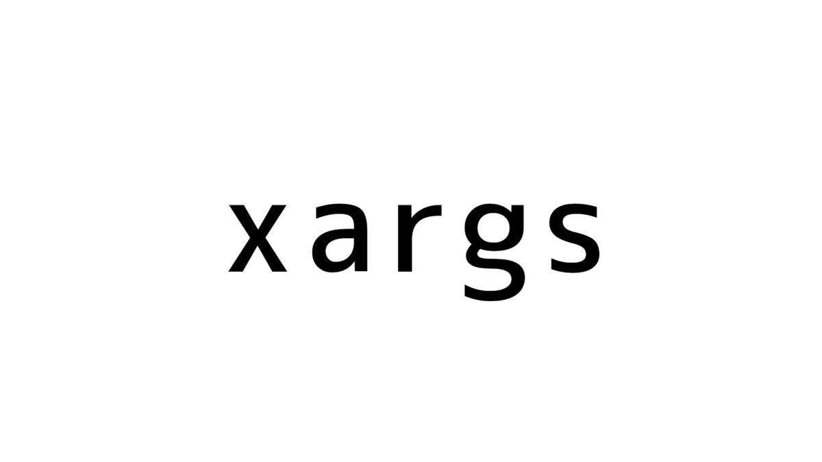 [xargs] Run and understand. Formatting standard input strings with the xargs command